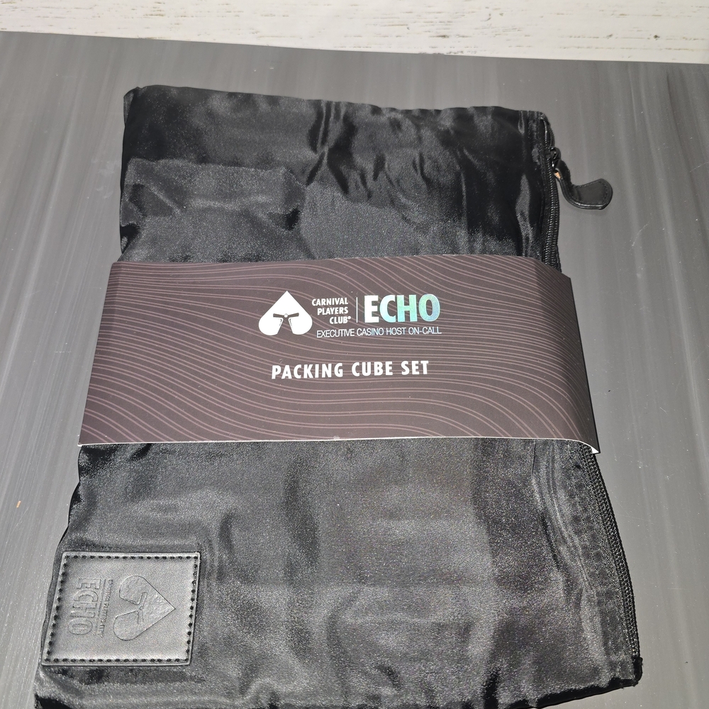 NEW Carnival Echo Players Club Packing Cube Set